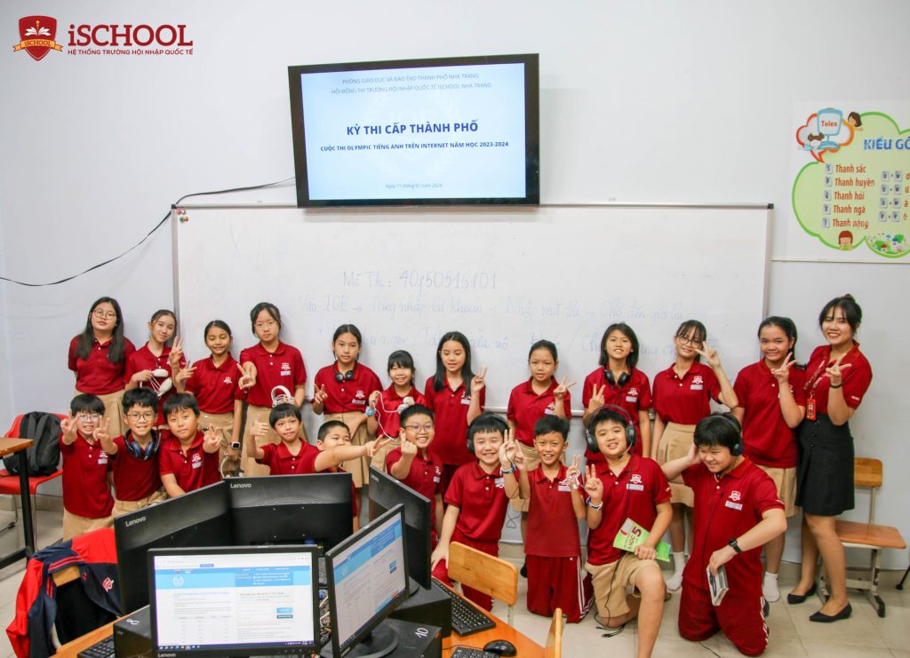iSCHOOL NHA TRANG: iSERS NHA TRANG THAM GIA KỲ THI IOE CẤP THÀNH PHỐ NĂM HỌC 2023-2024