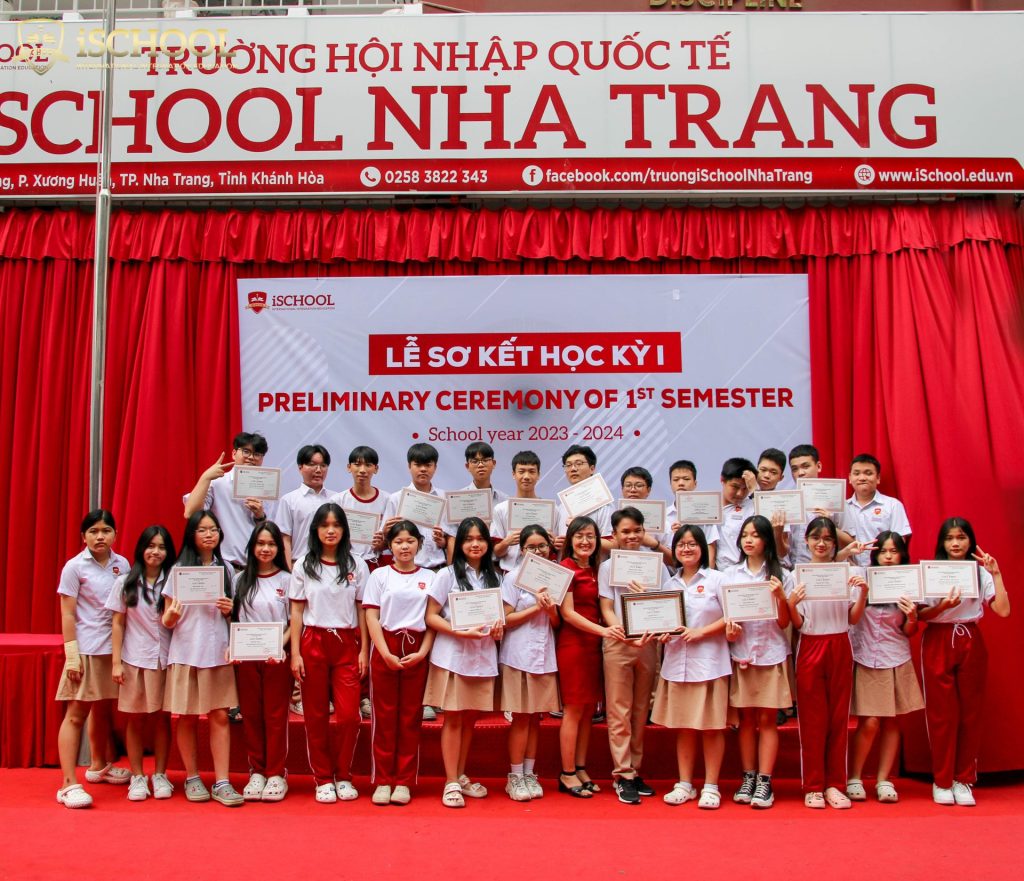 iSCHOOL NHA TRANG: SƠ KẾT HỌC KỲ I, NĂM HỌC 2023 – 2024 CẤP THCS VÀ THPT!