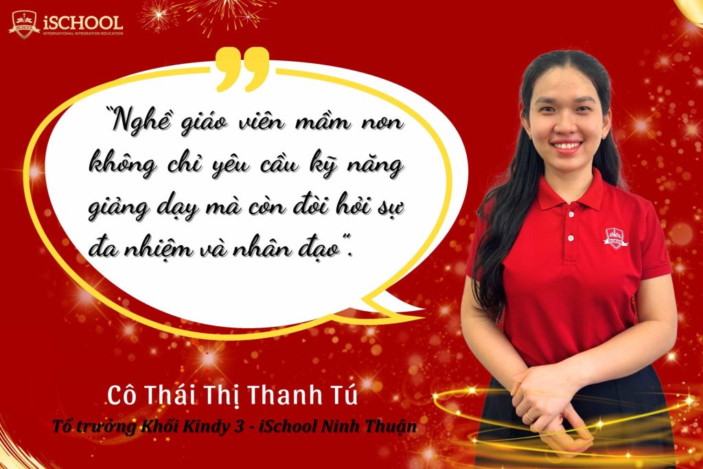 Nghề giáo viên mầm non không chỉ yêu cầu kỹ năng giảng dạy mà còn đòi hỏi sự đa nhiệm và nhân đạo.