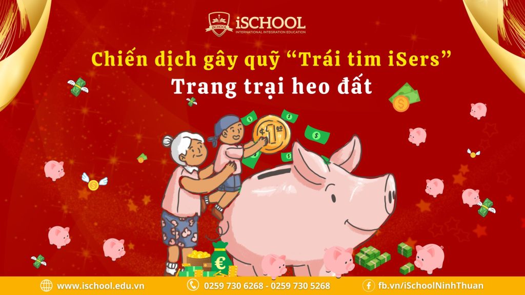 Trang trại heo đất –  Chiến dịch gây quỹ “Trái tim iSers”
