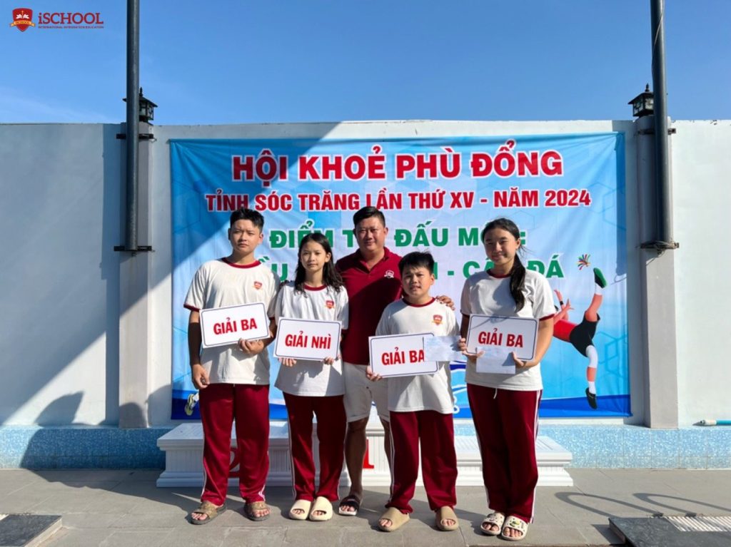 CHÚC MỪNG THÀNH TÍCH CỦA “KÌNH NGƯ” iSCHOOL SÓC TRĂNG TẠI HỘI KHỎE PHÙ ĐỔNG TỈNH SÓC TRĂNG 2024