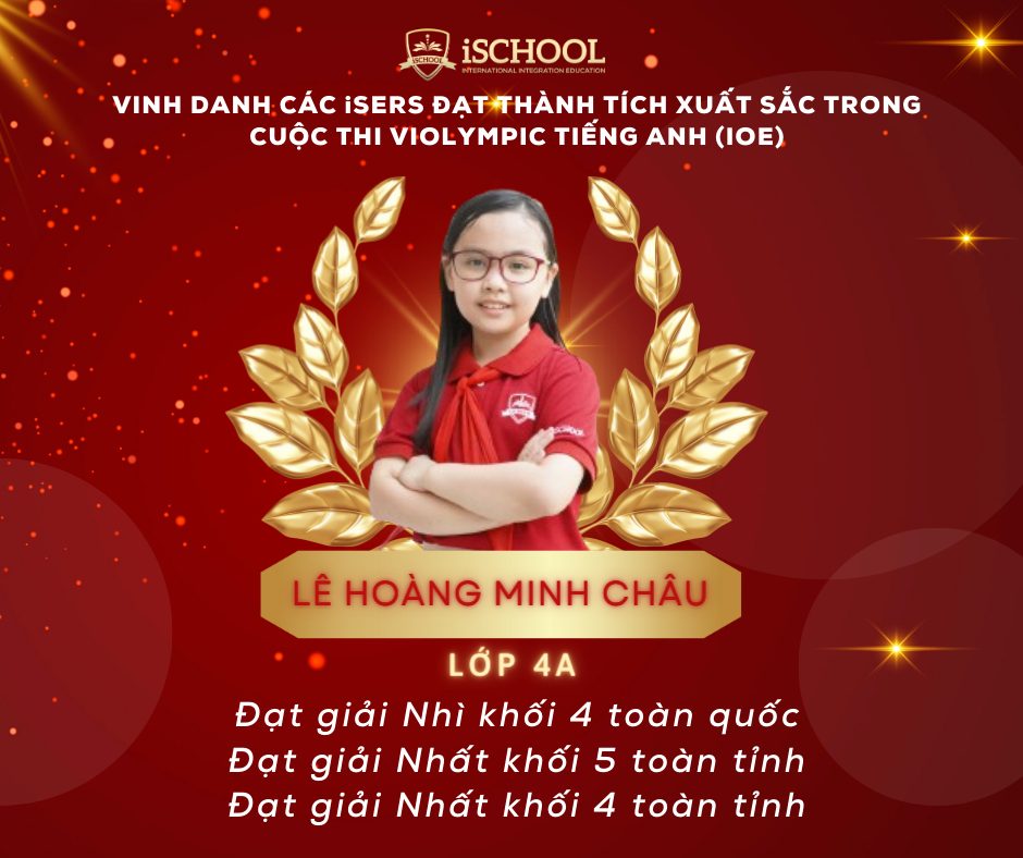 iSCHOOL QUẢNG TRỊ: CHÚC MỪNG 35 iSERS ĐẠT THÀNH TÍCH XUẤT SẮC TRONG CUỘC THI IOE CẤP QUẬN/ HUYỆN