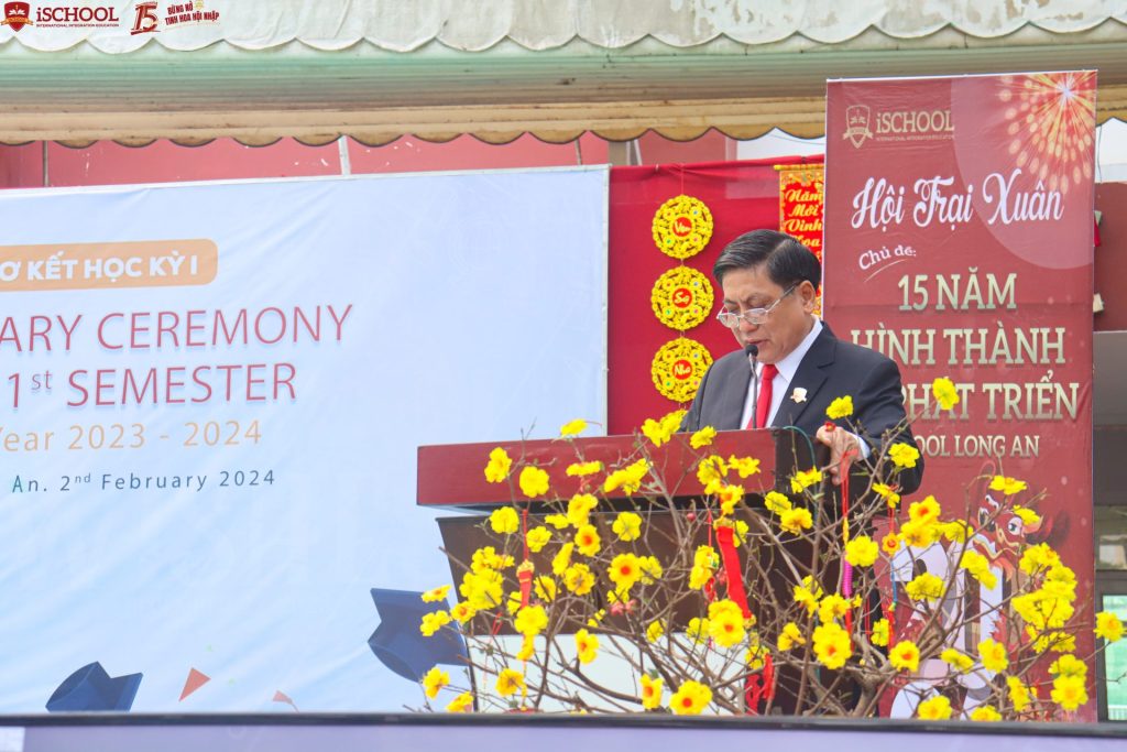 Lễ sơ kết học kỳ I và tiệc Buffet tất niên cuối năm năm học 2023-2024 tại iSchool Long An