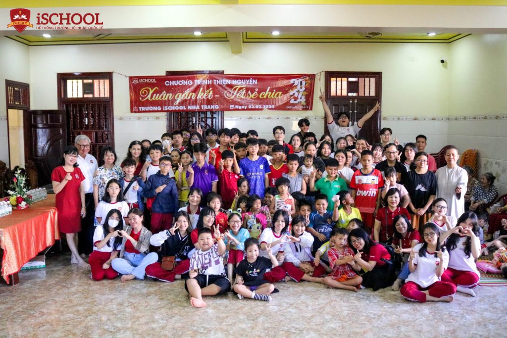 iSCHOOL NHA TRANG: CHƯƠNG TRÌNH THIỆN NGUYỆN “XUÂN YÊU THƯƠNG TẾT GIÁP THÌN 2024”