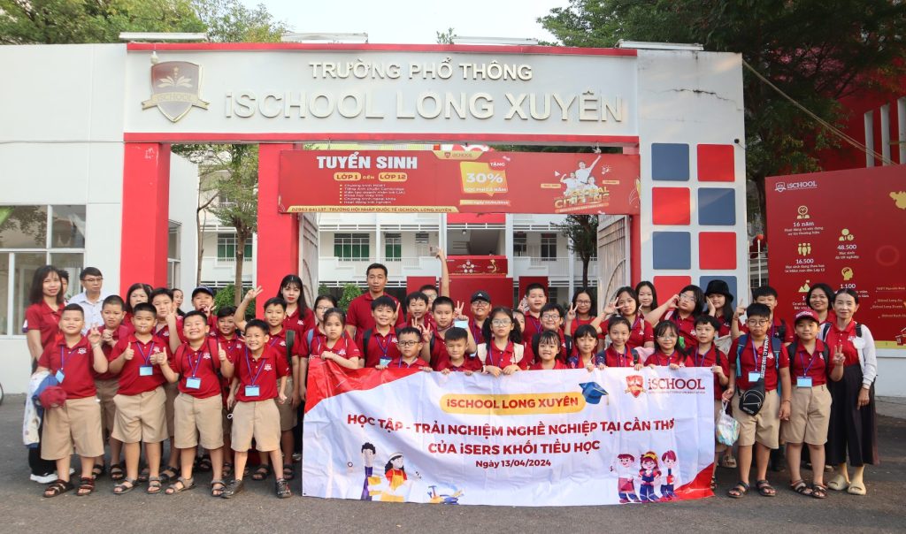 iSCHOOL LONG XUYÊN: CÙNG iSERS TIỂU HỌC TRẢI NGHIỆM TẠI CẦN THƠ