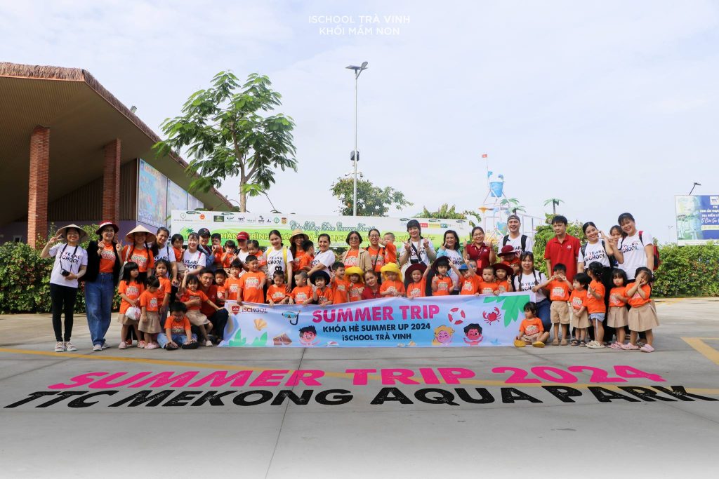 iSCHOOL TRÀ VINH TỔ CHỨC DÃ NGOẠI CHO KHỐI MẦM NON