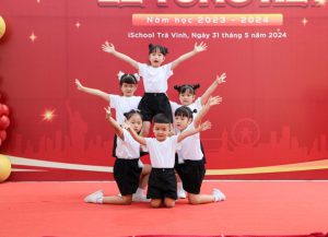 ischool trà vinh, văn nghệ lớp kindy 5