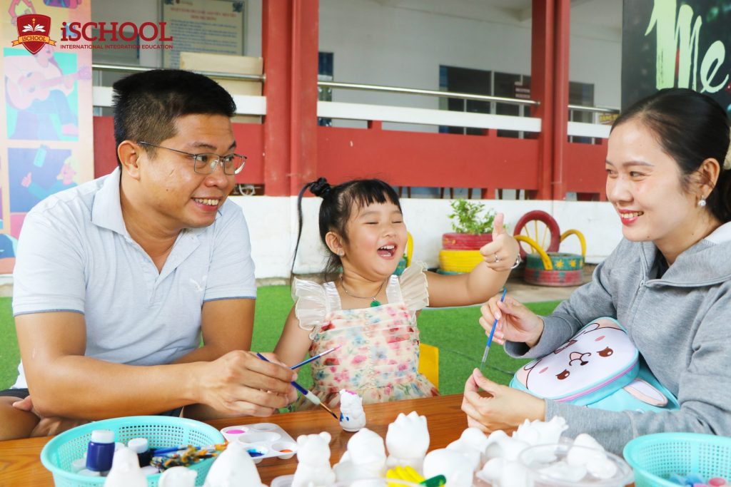 MẦM NON iSCHOOL BẠC LIÊU – CÙNG GIA ĐÌNH LÀM SẢN PHẨM HANDMADE