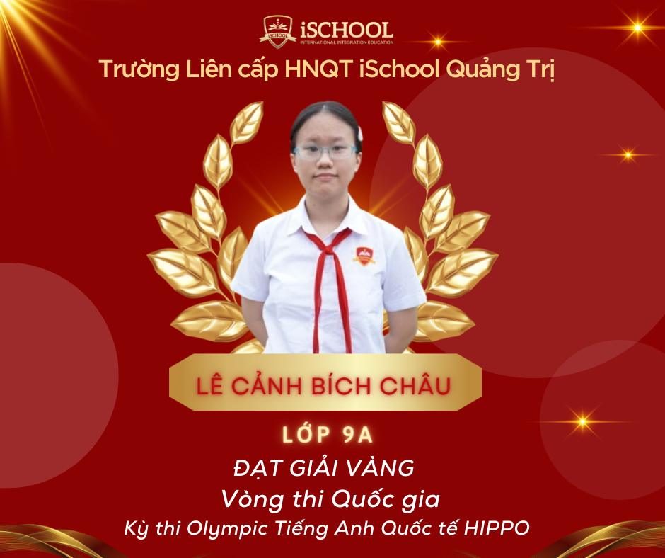 5 HỌC SINH iSCHOOL QUẢNG TRỊ ĐẠT THÀNH TÍCH XUẤT SẮC TẠI VÒNG THI QUỐC GIA-KỲ THI OLYMPIC TIẾNG ANH QUỐC TẾ HIPPO