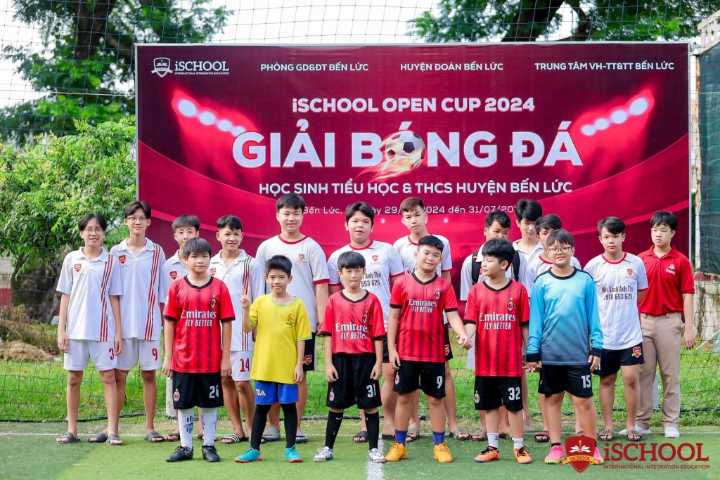 Khai mạc giải bóng đá iSchool Open Cup 2024 sôi động tại iSchool Long An