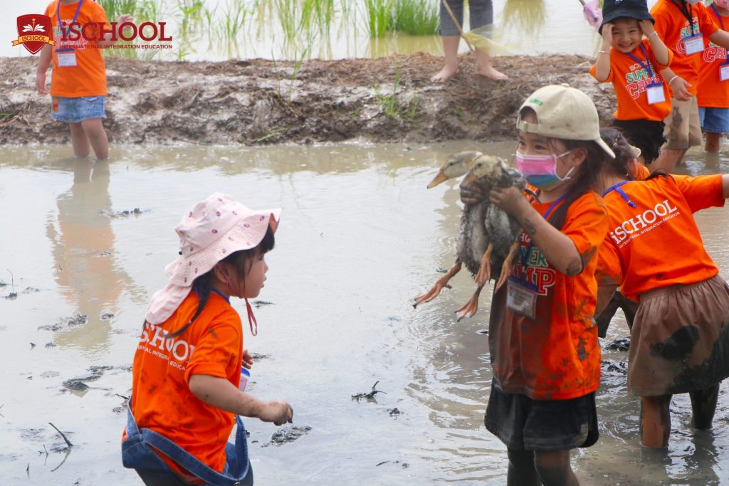 MỘT NGÀY LÀM NÔNG DÂN CỦA BÉ