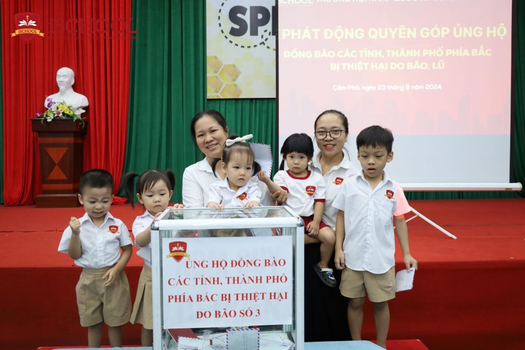 iSCHOOL CẨM PHẢ CHUNG TAY VÌ CỘNG ĐỒNG – HƯỞNG ỨNG LỜI KÊU GỌI CỦA MTTQ VIỆT NAM