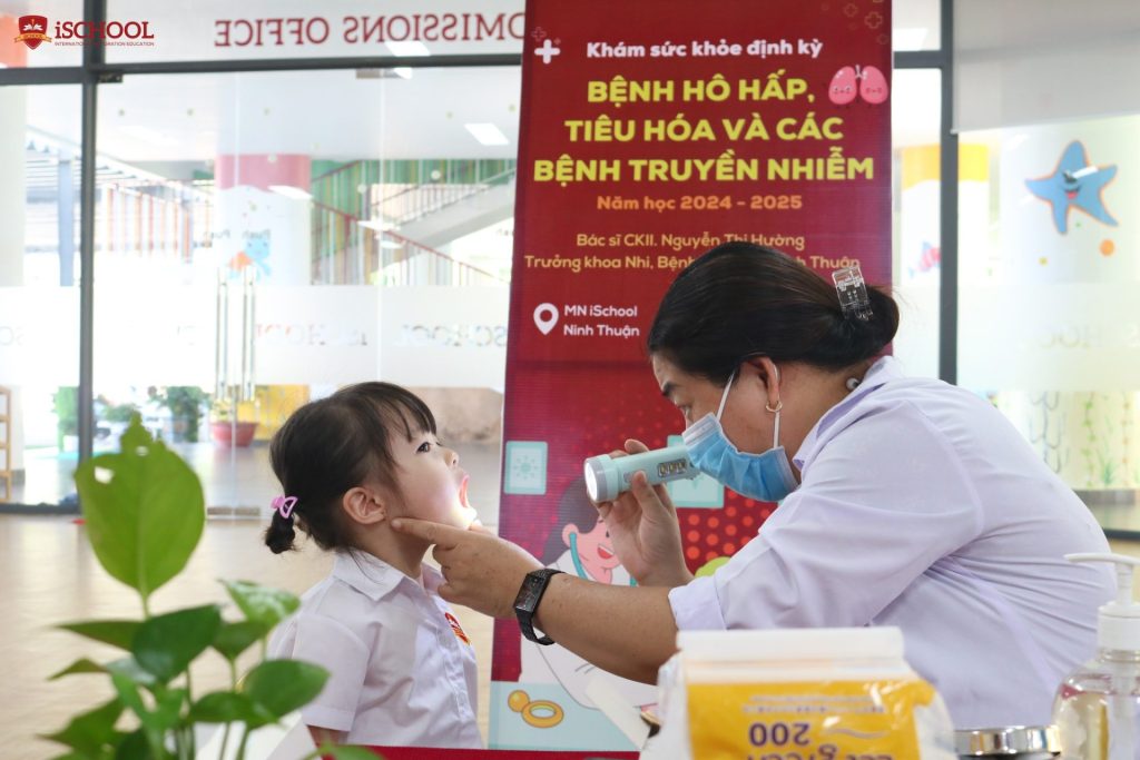 iSchool Ninh Thuận: Khám sức khỏe cho trẻ mầm non năm học 2024 – 2025