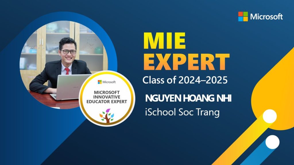 Thầy Nguyễn Hoàng Nhi - GV Tin học.