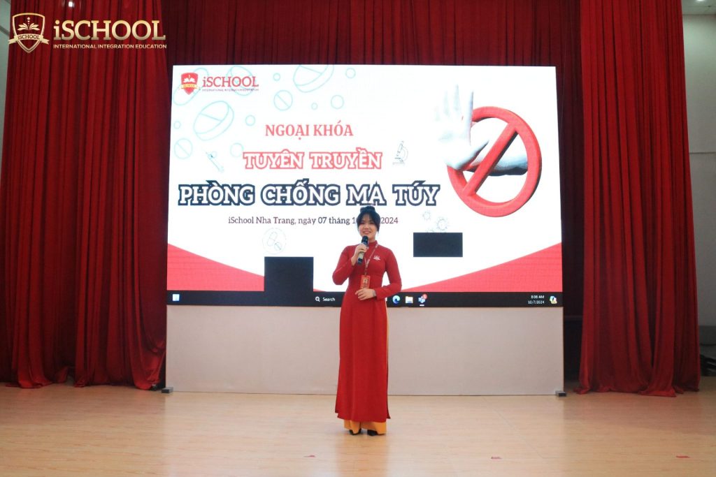 iSCHOOL NHA TRANG: TUYÊN TRUYỀN PHÒNG CHỐNG MA TÚY DÀNH CHO HỌC SINH CẤP THPT
