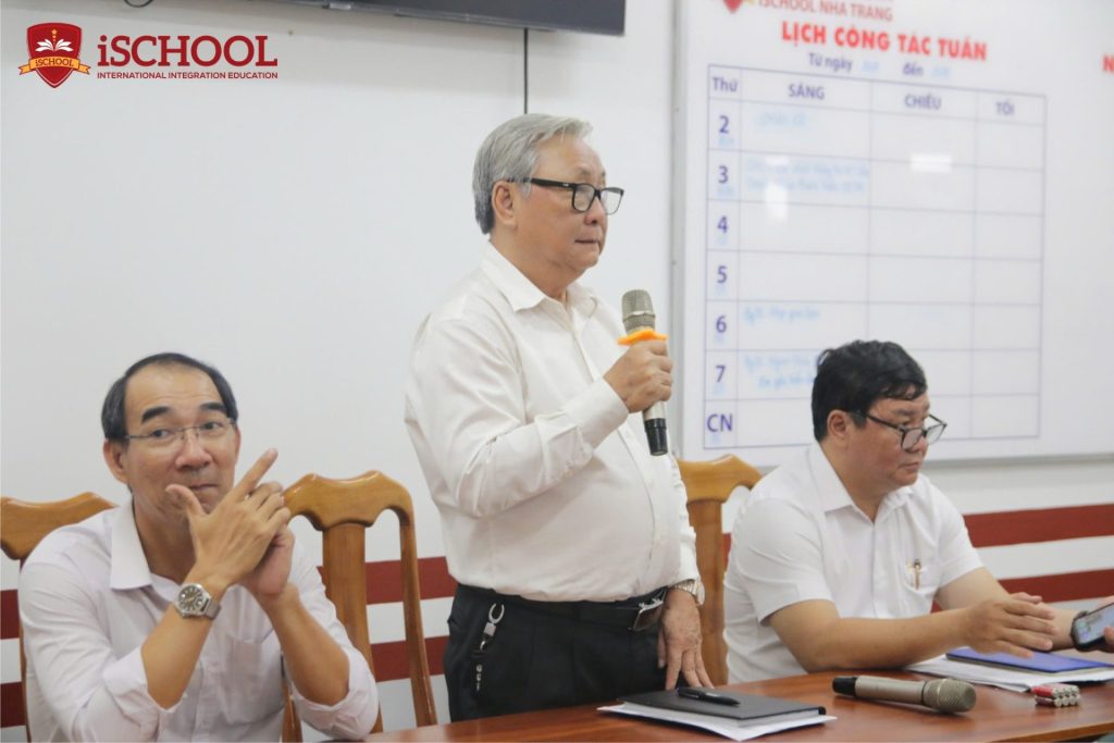 iSCHOOL NHA TRANG: GẶP MẶT, ĐỐI THOẠI GIỮA BAN GIÁM HIỆU VỚI ĐẠI DIỆN HỌC SINH
