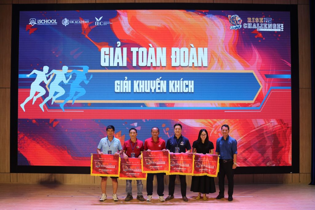 iSCHOOL NHA TRANG NHẬN GIẢI KHUYẾN KHÍCH TOÀN ĐOÀN CỦA GIẢI ĐẤU OLYMPICS LIÊN HỆ THỐNG UKA – IEC – iSCHOOL