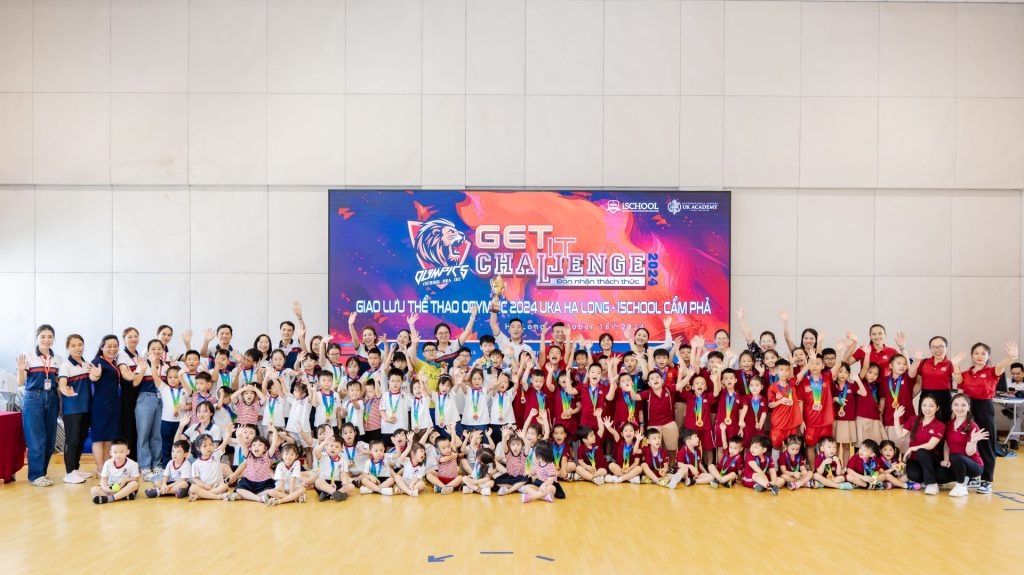 BÙNG NỔ CẢM XÚC TẠI GIẢI GIAO LƯU THỂ THAO OLYMPIC 2024 UKA HẠ LONG – ISCHOOL CẨM PHẢ: “ĐÓN NHẬN THÁCH THỨC”  