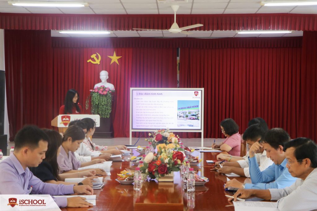 iSchool Trà Vinh Tổ Chức Sinh Hoạt Chuyên Môn Cụm 1