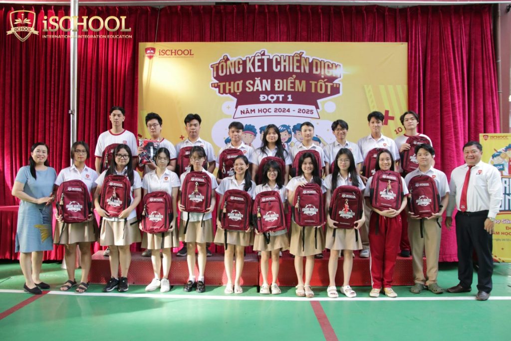 iSCHOOL NHA TRANG: CẤP THCS & THPT TỔNG KẾT CHIẾN DỊCH “THỢ SĂN ĐIỂM TỐT” ĐỢT 1 – NĂM HỌC 2024-2025