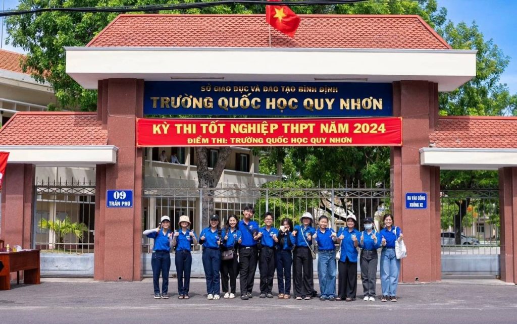Trường THPT Quốc học Quy Nhơn - Bình Định (Nguồn: Sưu tầm)