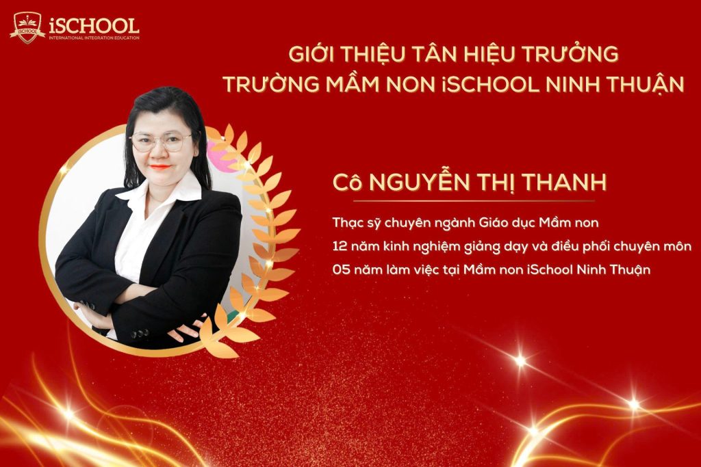 Tân Hiệu trưởng trường mầm non iSchool Ninh Thuận là ai?