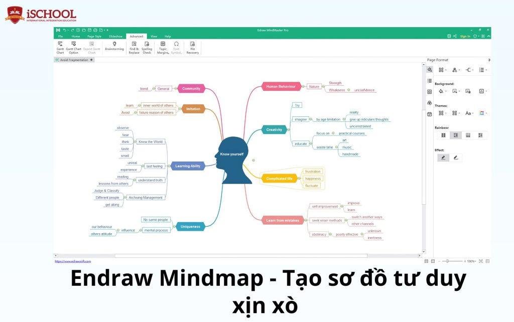 Công cụ vẽ sơ đồ tư duy Edraw Mind Map