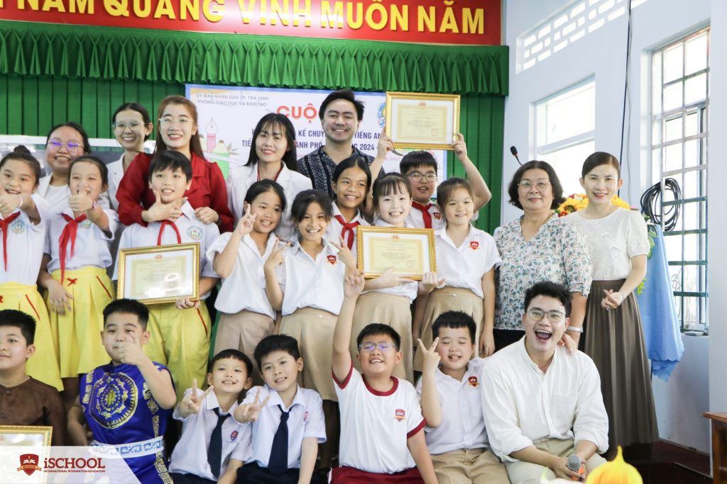 iSCHOOL TRÀ VINH ĐẠT GIẢI NHẤT HỘI THI HÙNG BIỆN TIẾNG ANH