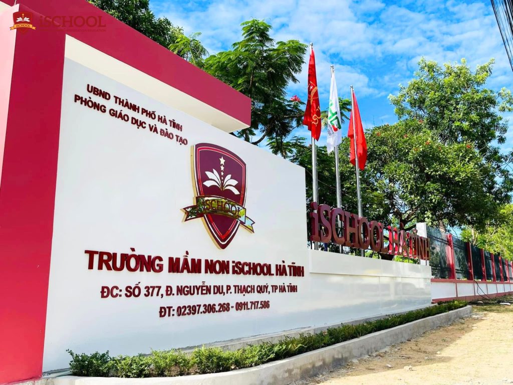Khối Mầm non Trường HNQT iSchool Hà Tĩnh chào đón diện mạo mới
