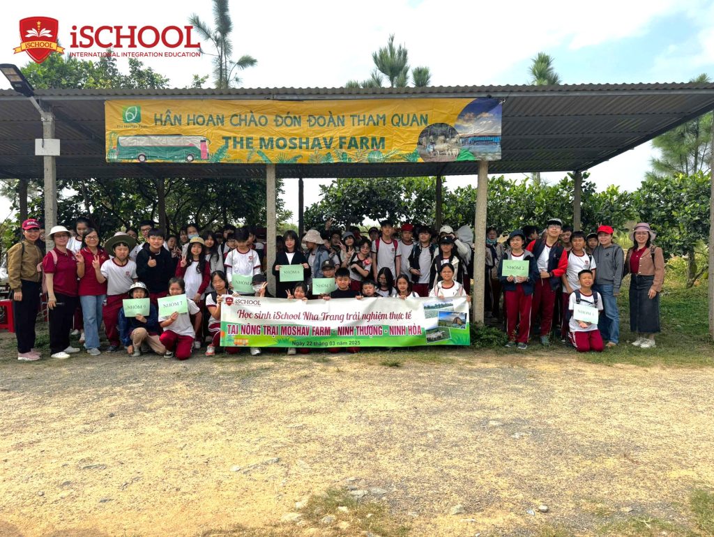 HỌC SINH iSCHOOL NHA TRANG: KHÁM PHÁ MOSHAV FARM – MÔ HÌNH NÔNG NGHIỆP HIỆN ĐẠI