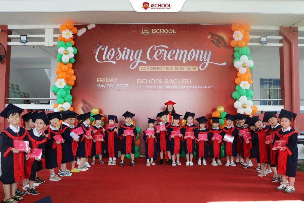 Lễ Ra Trường Khối Kindy 5 Trường Mầm non iSchool Bạc Liêu – Dấu Ấn Đầu Đời Đáng Nhớ