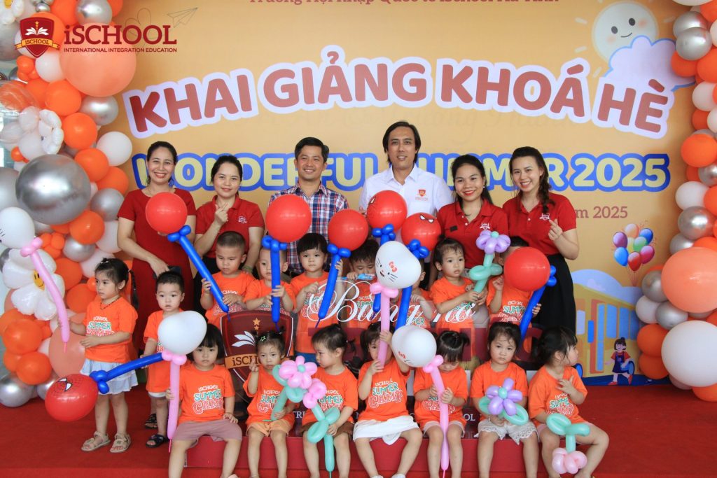 Khối Mầm Non iSchool Hà Tĩnh Khai Giảng Khoá Hè – Wonderful Summer 2025