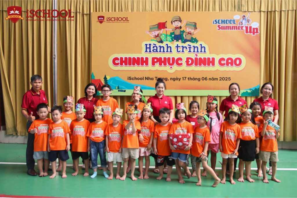 iSCHOOL NHA TRANG: TỔ CHỨC HOẠT ĐỘNG TEAMBUILDING DÀNH CHO CÁC BẠN NHỎ KHÓA HÈ SUMMER CAMP 2025