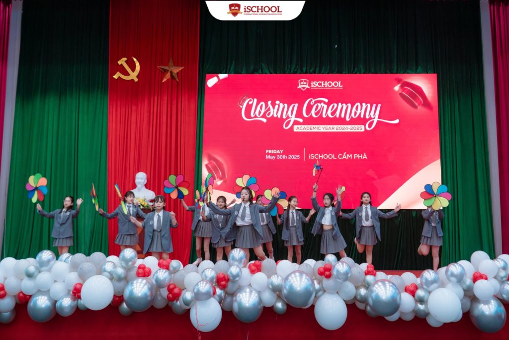 NHỮNG “NGHỆ SĨ NHÍ” THẮP SÁNG LỄ TỔNG KẾT NĂM HỌC 2024–2025