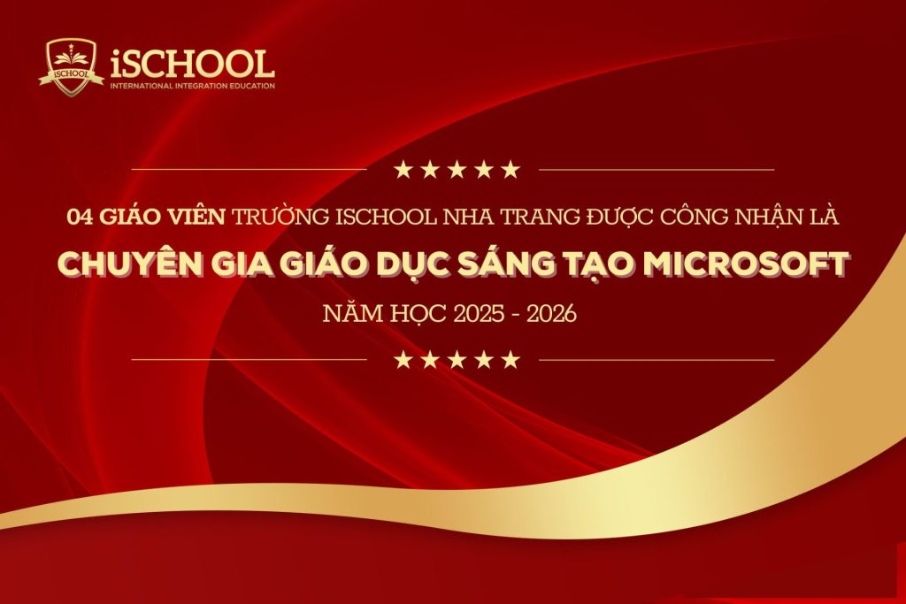iSCHOOL NHA TRANG: TỰ HÀO VINH DANH 04 GIÁO VIÊN ĐẠT CHỨNG NHẬN MIEE TOÀN CẦU