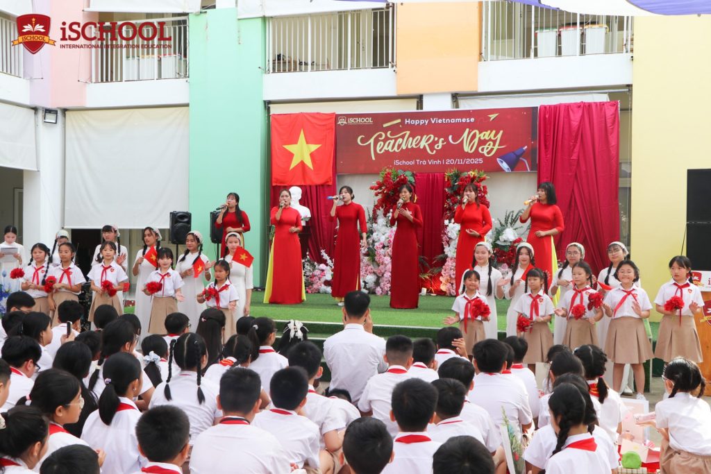 iSchool Trà Vinh long trọng tổ chức Lễ Kỷ Niệm Ngày Nhà Giáo Việt Nam 20/11 – Nghệ thuật tôn vinh giá trị nghề giáo