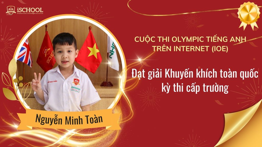 Vinh danh học sinh iSchool Ninh thuận đạt thành tích xuất sắc
