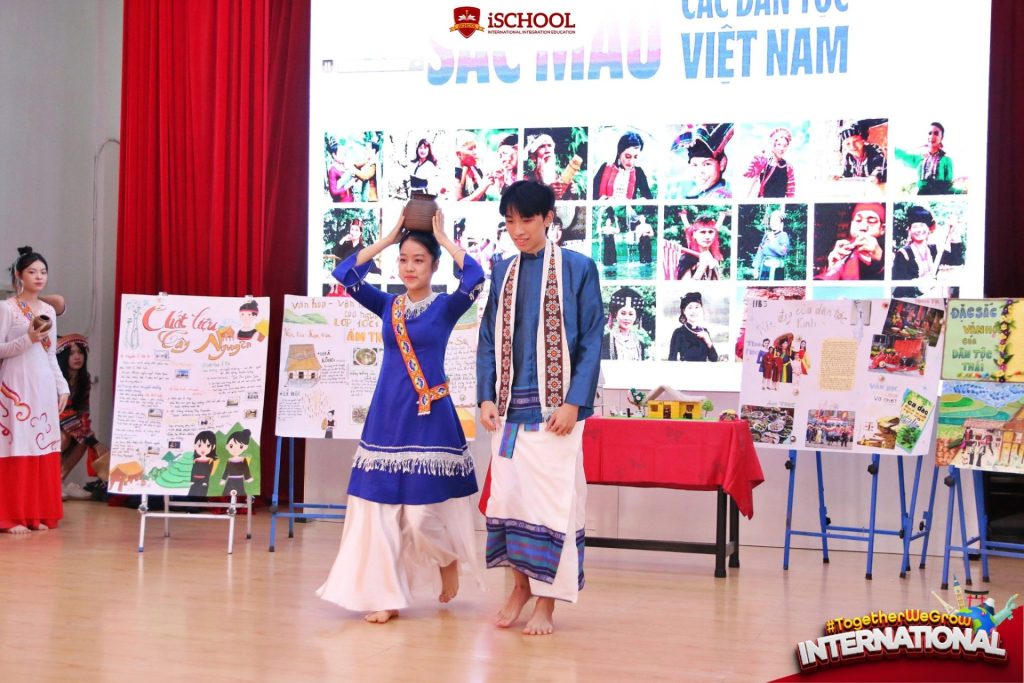 iSCHOOL NHA TRANG: TỔ CHỨC THÀNH CÔNG NGOẠI KHÓA “SẮC MÀU VĂN HÓA CÁC DÂN TỘC VIỆT NAM”