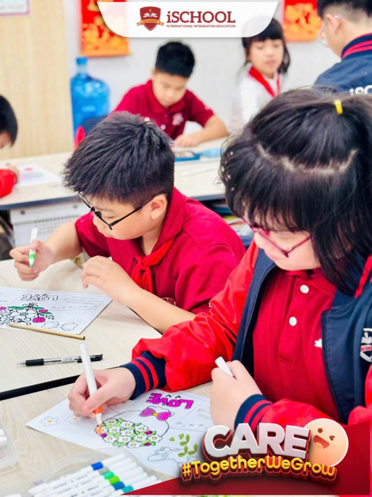 KHỐI TIỂU HỌC LÀM ĐỒ HANDMADE NHÂN NGÀY 8/3