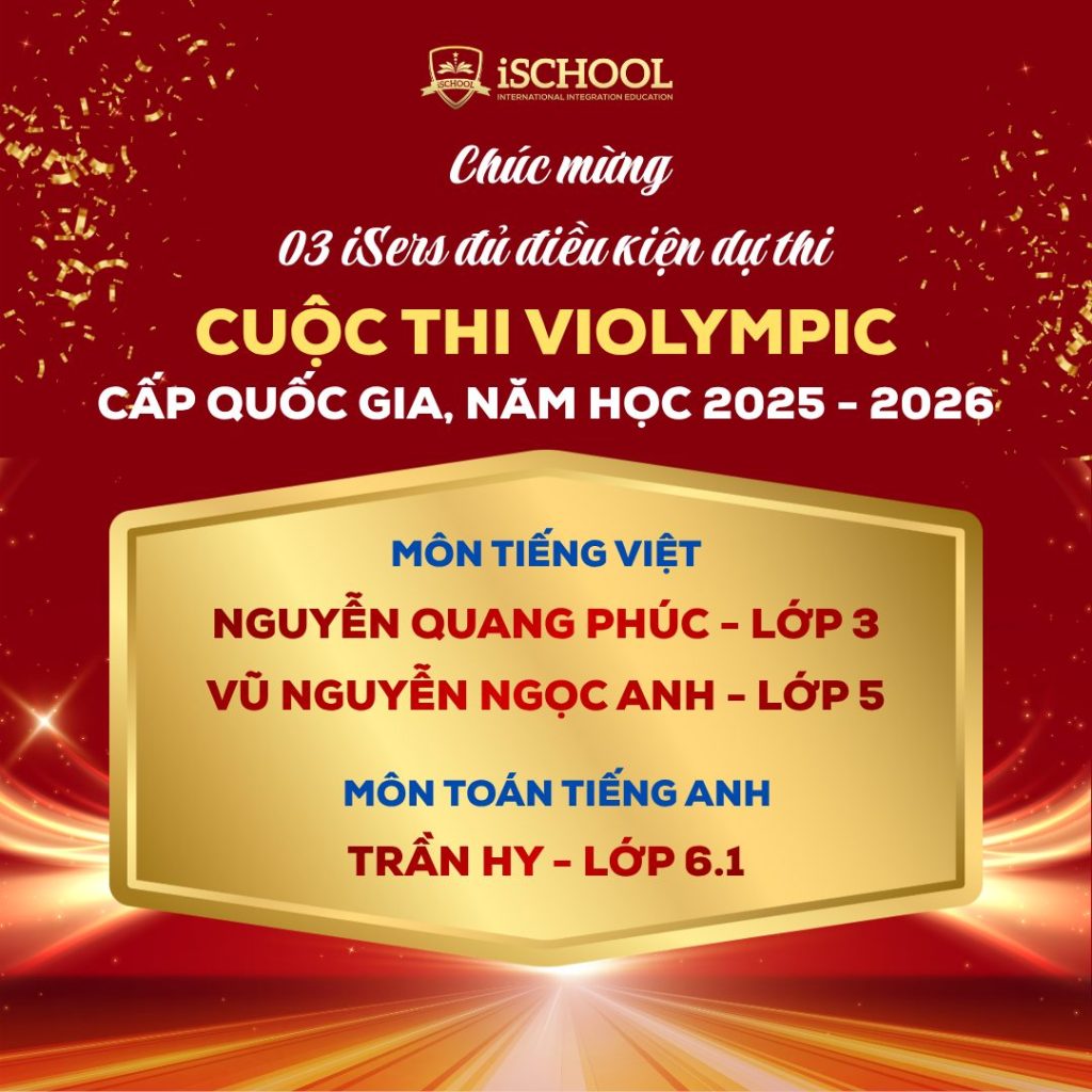 Vinh danh thành tích tại kỳ thi Violympic năm học 2025-2026