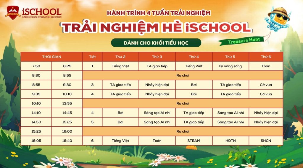 TKB Summer Camp tiểu học 
