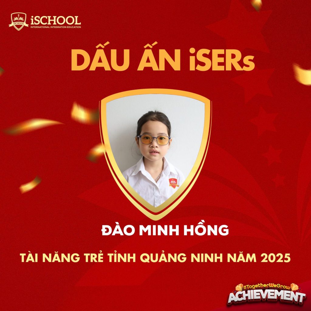 VINH DỰ GỌI TÊN ĐÀO MINH HỒNG -LỚP 1.2 – GƯƠNG MẶT “TÀI NĂNG TRẺ TỈNH QUẢNG NINH NĂM 2025”, NƠI KHÁT VỌNG TỎA SÁNG VÀ BẢN LĨNH CHINH PHỤC ĐỈNH CAO!