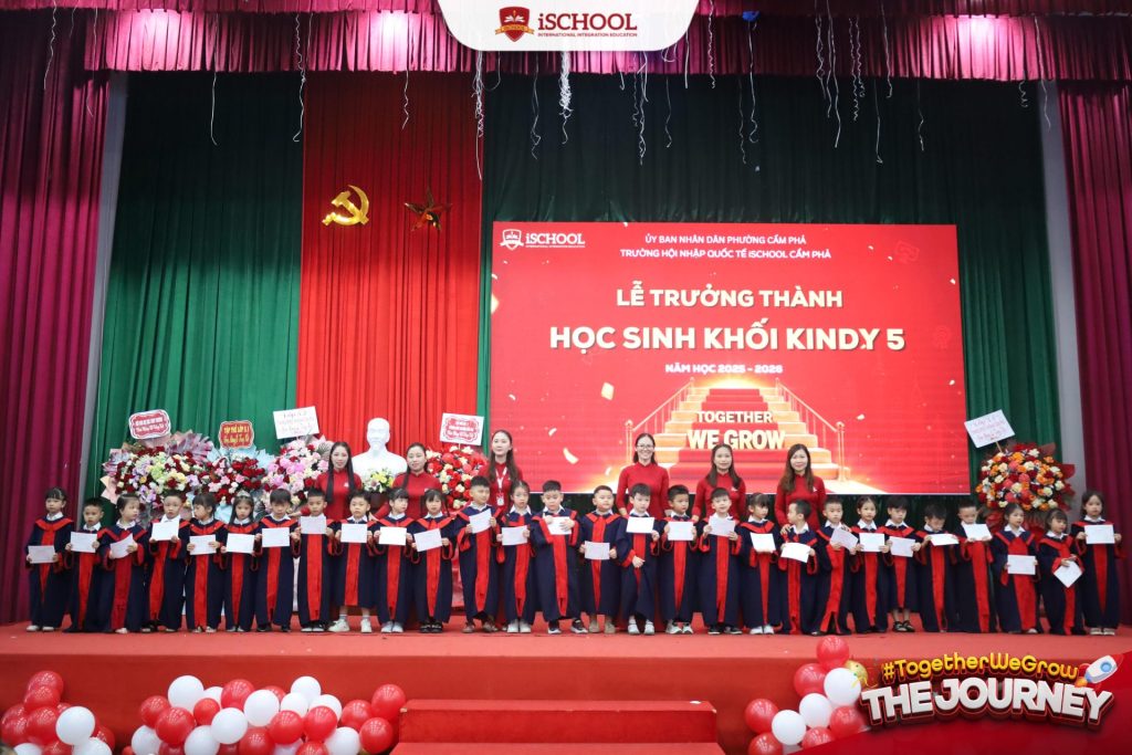LỄ TRƯỞNG THÀNH KINDY 5 & KHỐI 5 -MỘT MÙA HÈ LẠI ĐẾN – MỘT CHÂN TRỜI TRI THỨC MỚI ĐANG MỞ RA! 