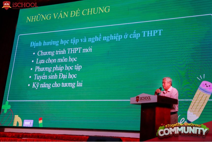 Nguyên PGĐ Sở SDĐT tỉnh Ninh Thuận (cũ) - Hiệu trưởng Trường Hội nhập Quốc tế iSchool Ninh Thuận định hướng lộ trình học tập cho Phụ huynh và học sinh sau kỳ thi tuyển sinh vào lớp 10